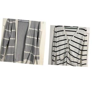 BUNDLE Gray and White Women's Sweater